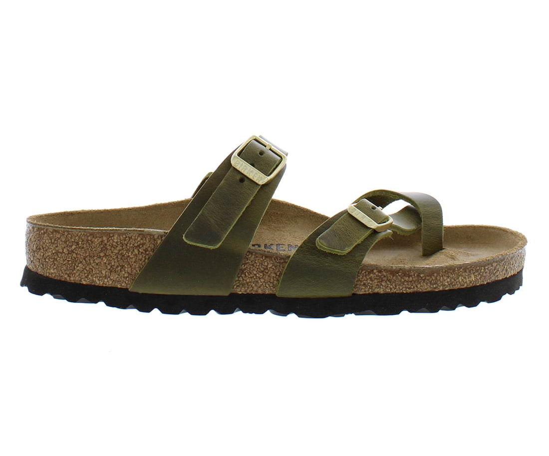 Birkenstock Mayari Unisex Shoes Size 3, Color: Olive