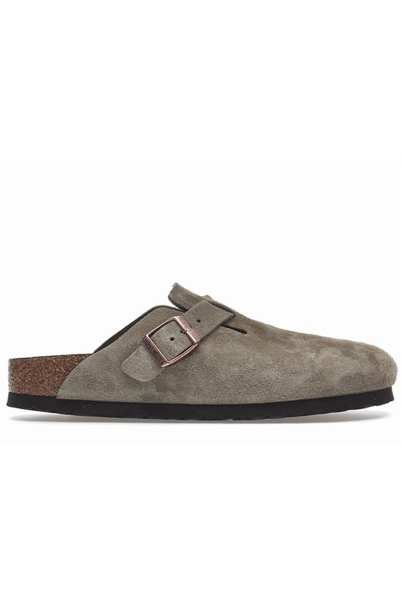 Men's Boston Soft Footbed Suede Taupe (Narrow Fit) Shoes, from StockX