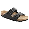 thumbnail image 1 of Birkenstock Men's Cushioned Footbed Sandal, Slip-On Black, 8.5, 1 of 11