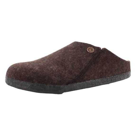 Birkenstock Men's Zermatt Wool Felt Slippers, Mocha, Brown, 11 Medium US