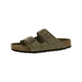 thumbnail image 1 of Birkenstock Mens Arizona BS Suede Slip On Slide Sandals, 1 of 7