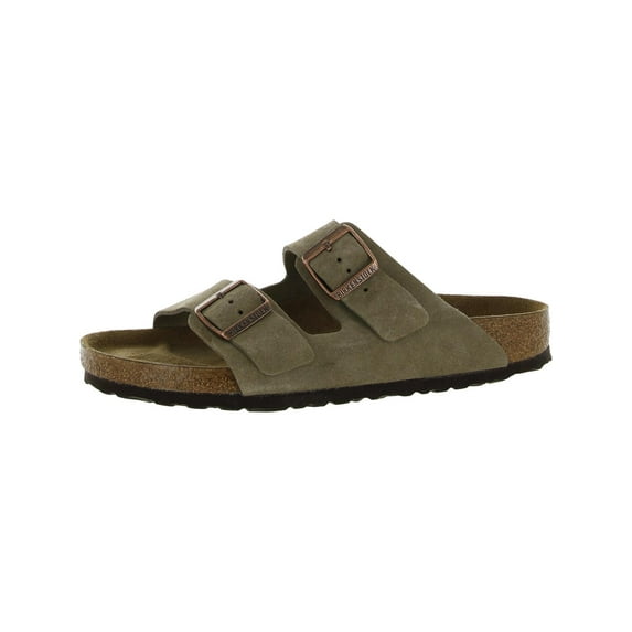 Birkenstock Mens Arizona BS Suede Slip On Slide Sandals