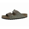 thumbnail image 1 of Birkenstock Mens Arizona BS Suede Slip On Slide Sandals, 1 of 7