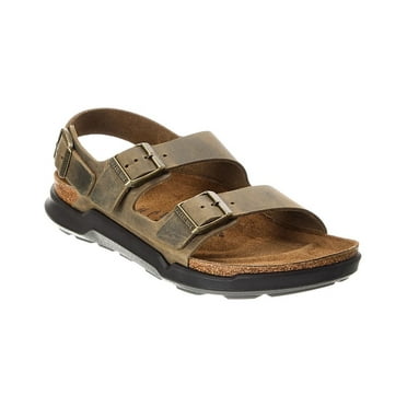 Birkenstock Milano CT Leather Sandal, 41, Brown
