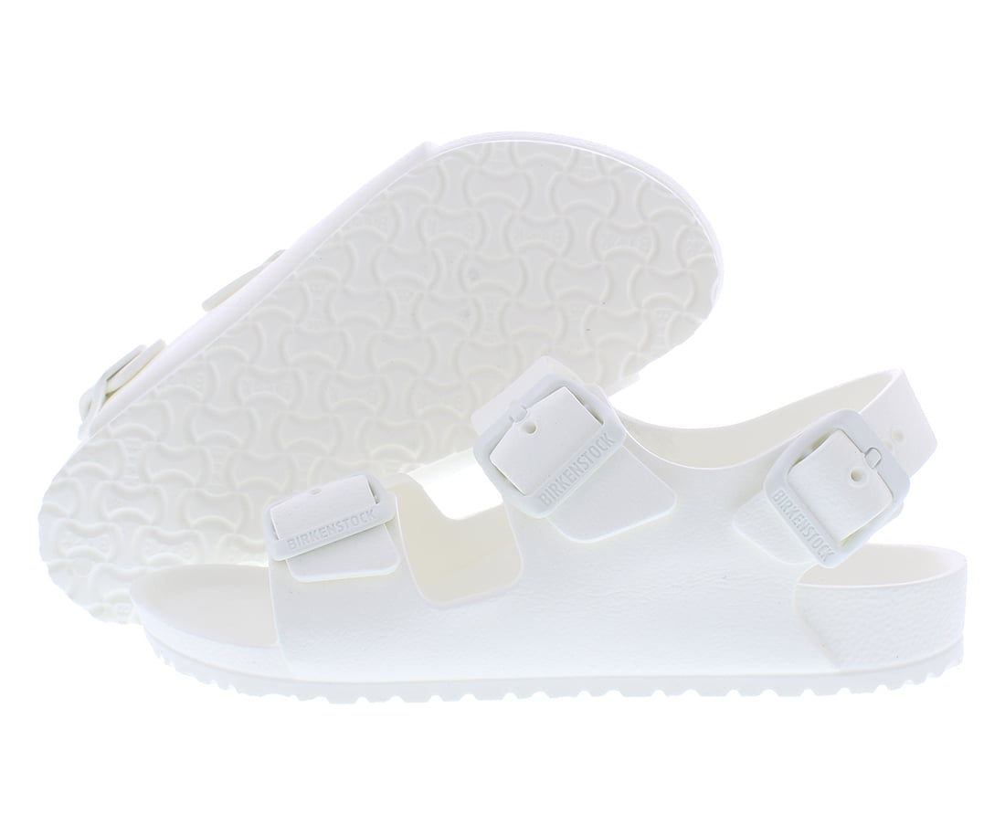 Birkenstock Milano Eva PS Girls Shoes Size 2, Color: White