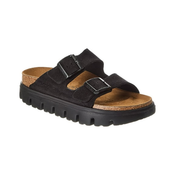 Birkenstock Arizona Pap Chunky Black / Black  1028403 Women's Size 5