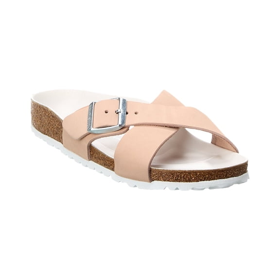 Birkenstock Siena Narrow Leather Sandal, 38, Pink