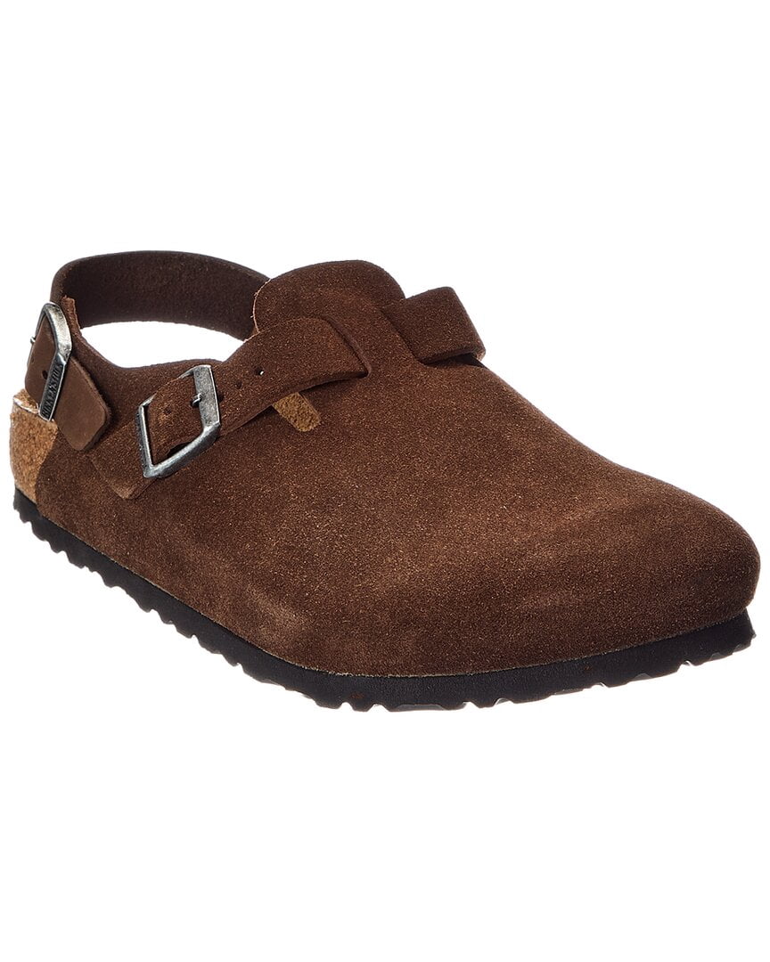 Birkenstock Tokio II Suede Clog, 42, Brown