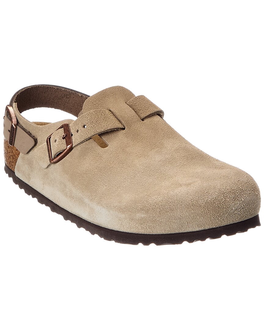 Birkenstock Tokio II Suede Clog, 42, Brown