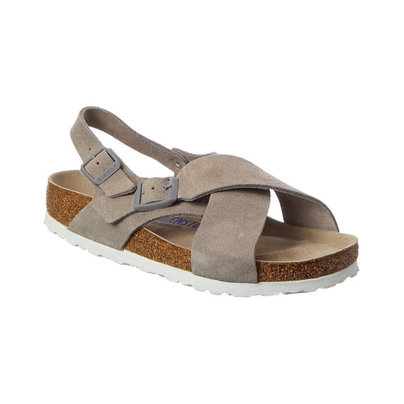 Birkenstock Tulum SFB Suede Sandal, 35, Grey