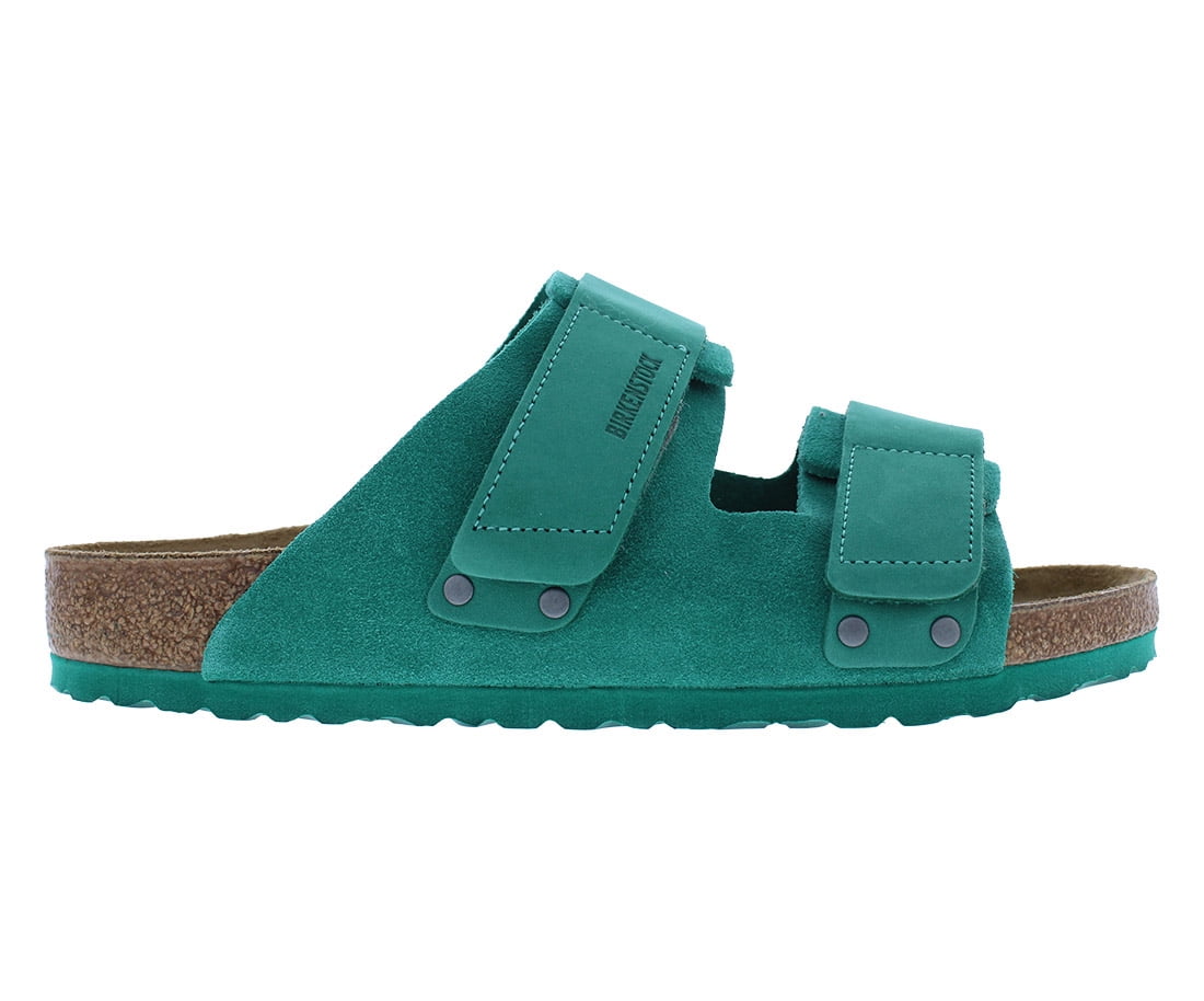 Birkenstock Uji Unisex Shoes Size 10, Color: Digital Green