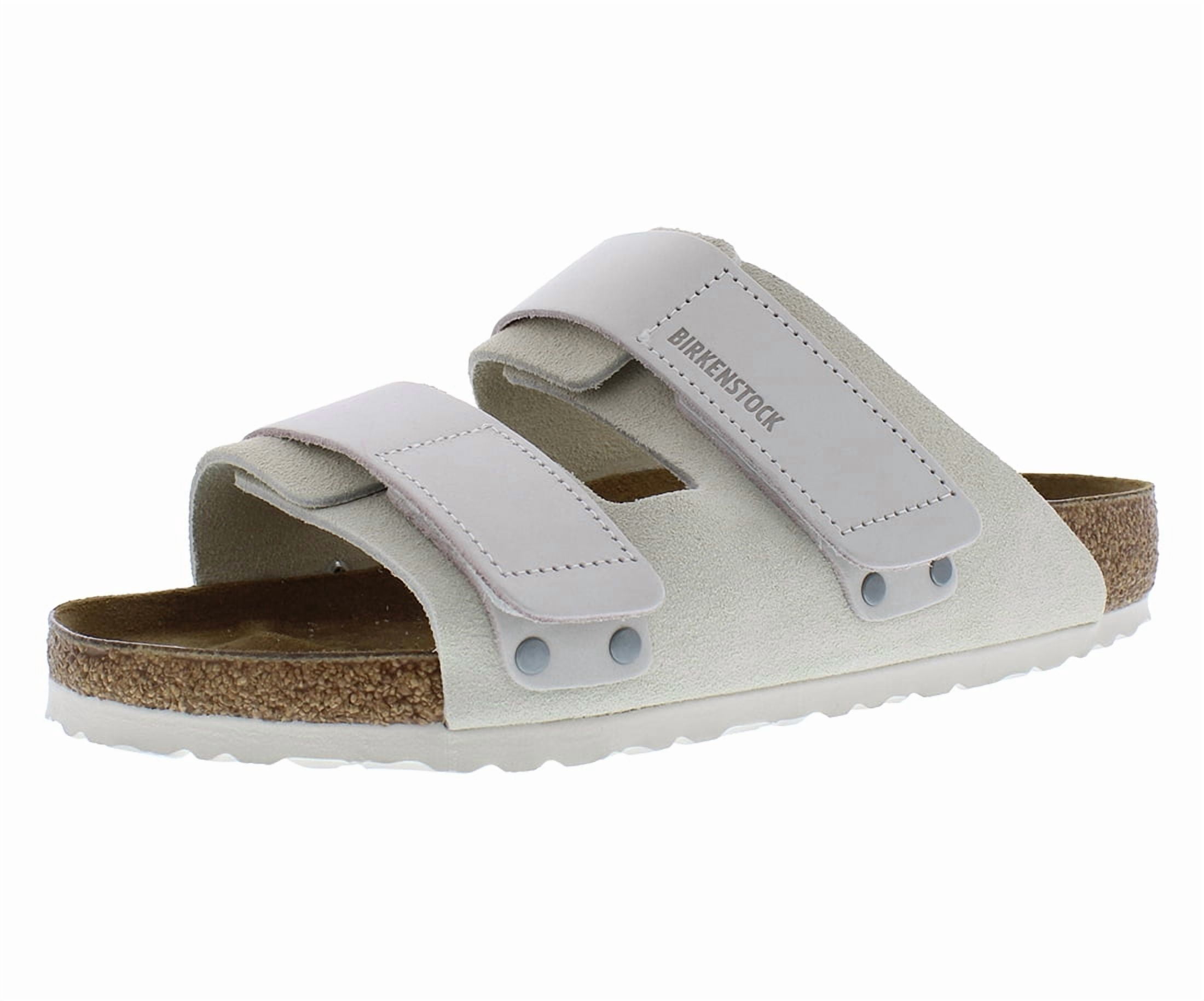 Birkenstock Uji Unisex Shoes Size 8, Color: Antique White