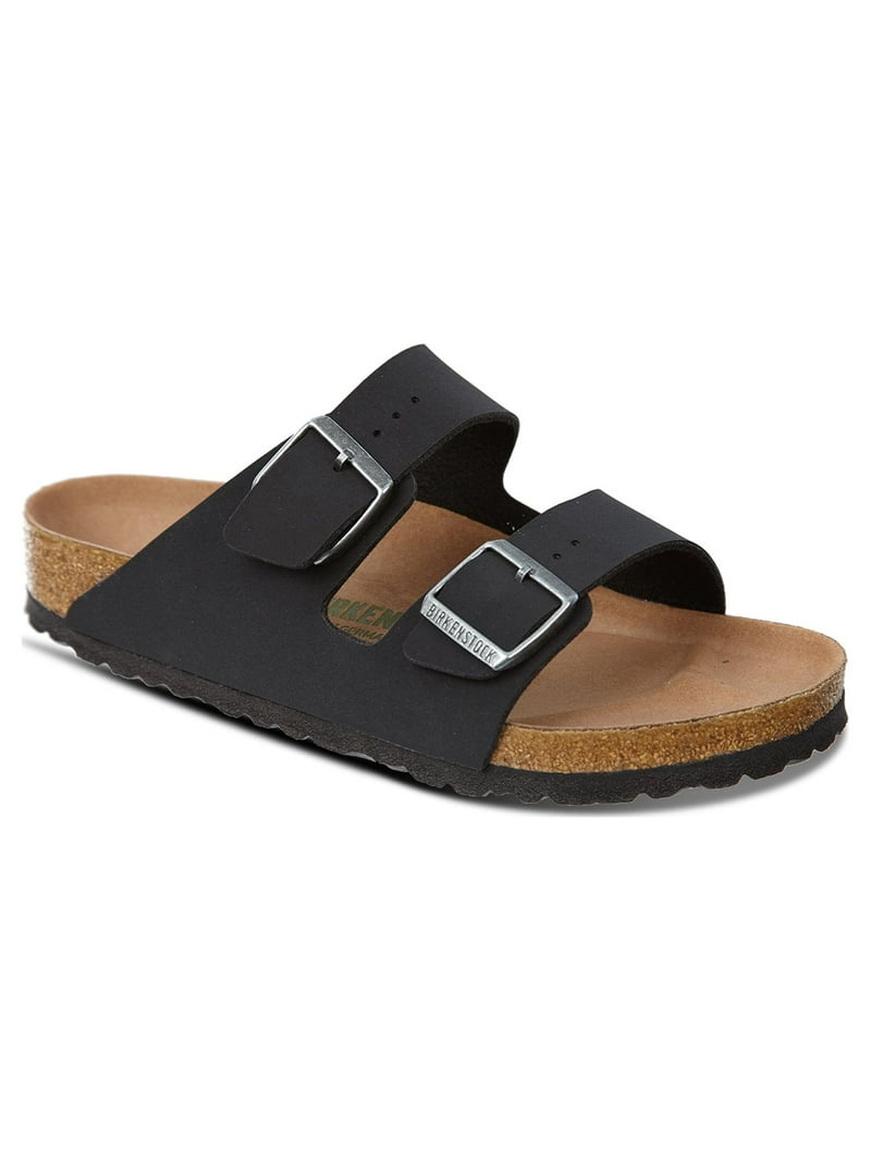 Birkenstock Black Two-Buckle Men\'s Sandals LF & Birkenstock “give a damn” Arizona, Men main image 4