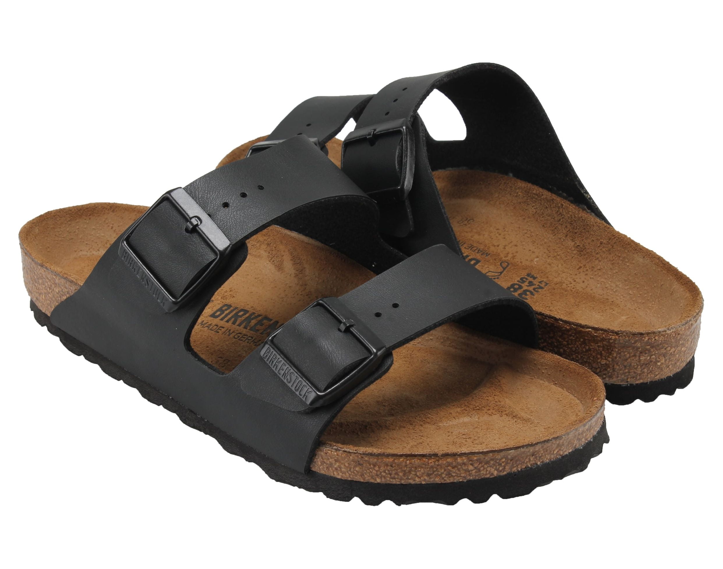 Birkenstock Women's Arizona Suede Dual Adjustable Buckle Strap Sandals - 11M