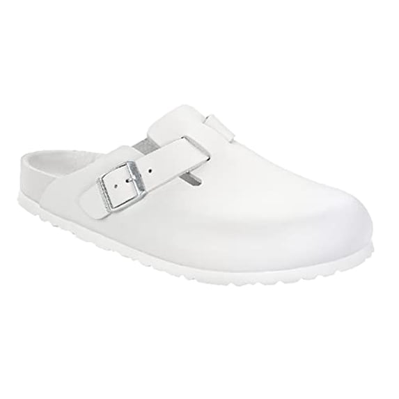 Birkenstock Unisex Boston, Exquisit Wei, 42 EU, Regular