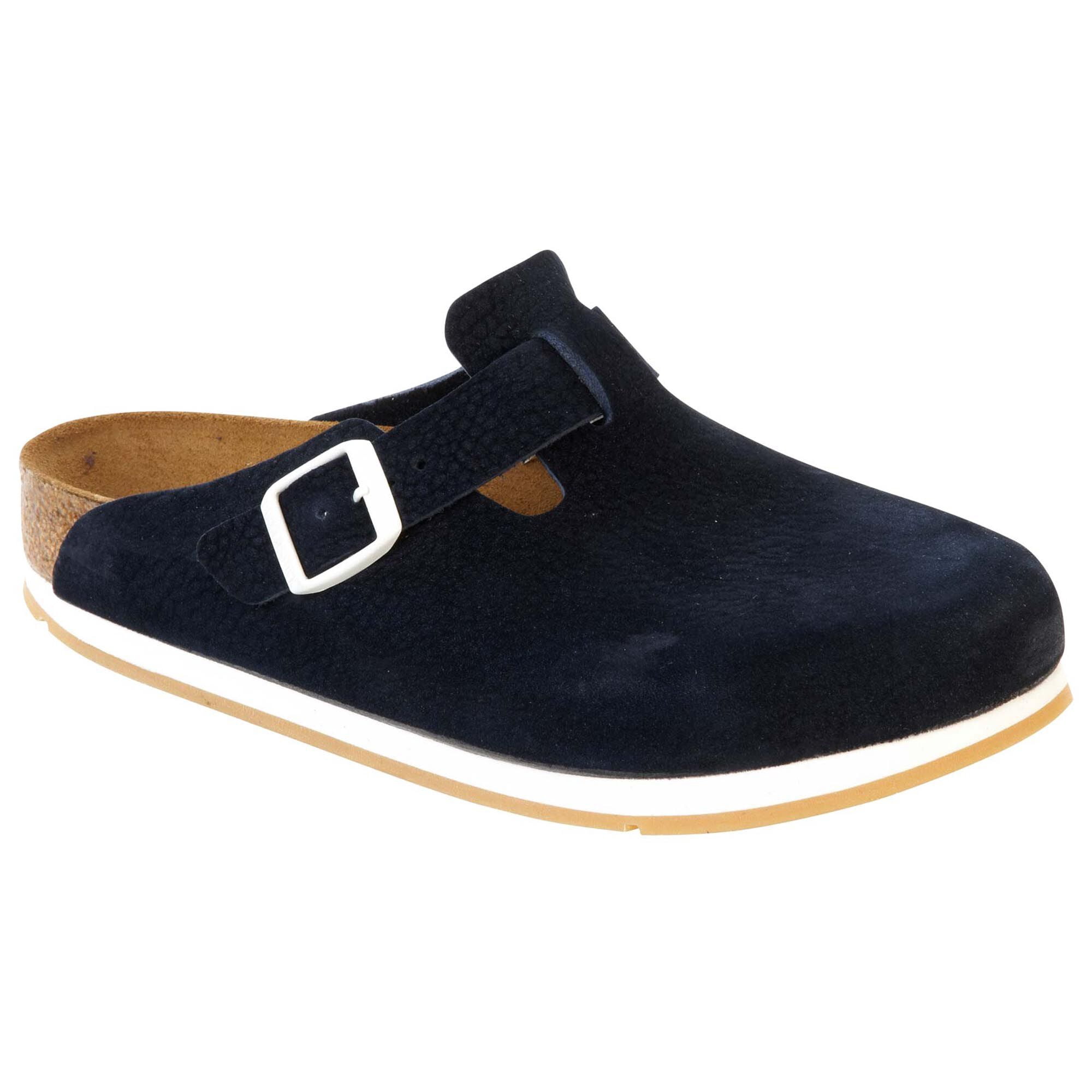 Birkenstock Unisex Boston, WB Soft Navy, 35 EU, Narrow - Walmart.com