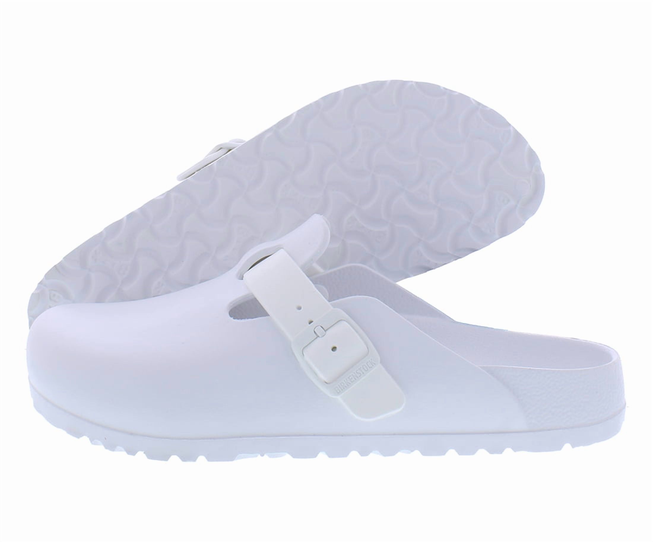 Birkenstock Boston Eva Unisex Shoes Size 8, Color: White/White