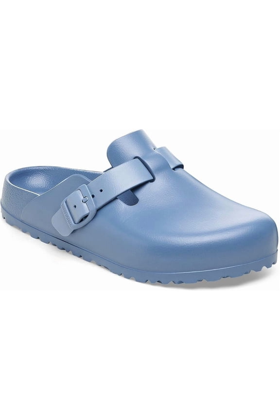 Women's 8 Men's 6 Blue Boston EVA Mule, blue
