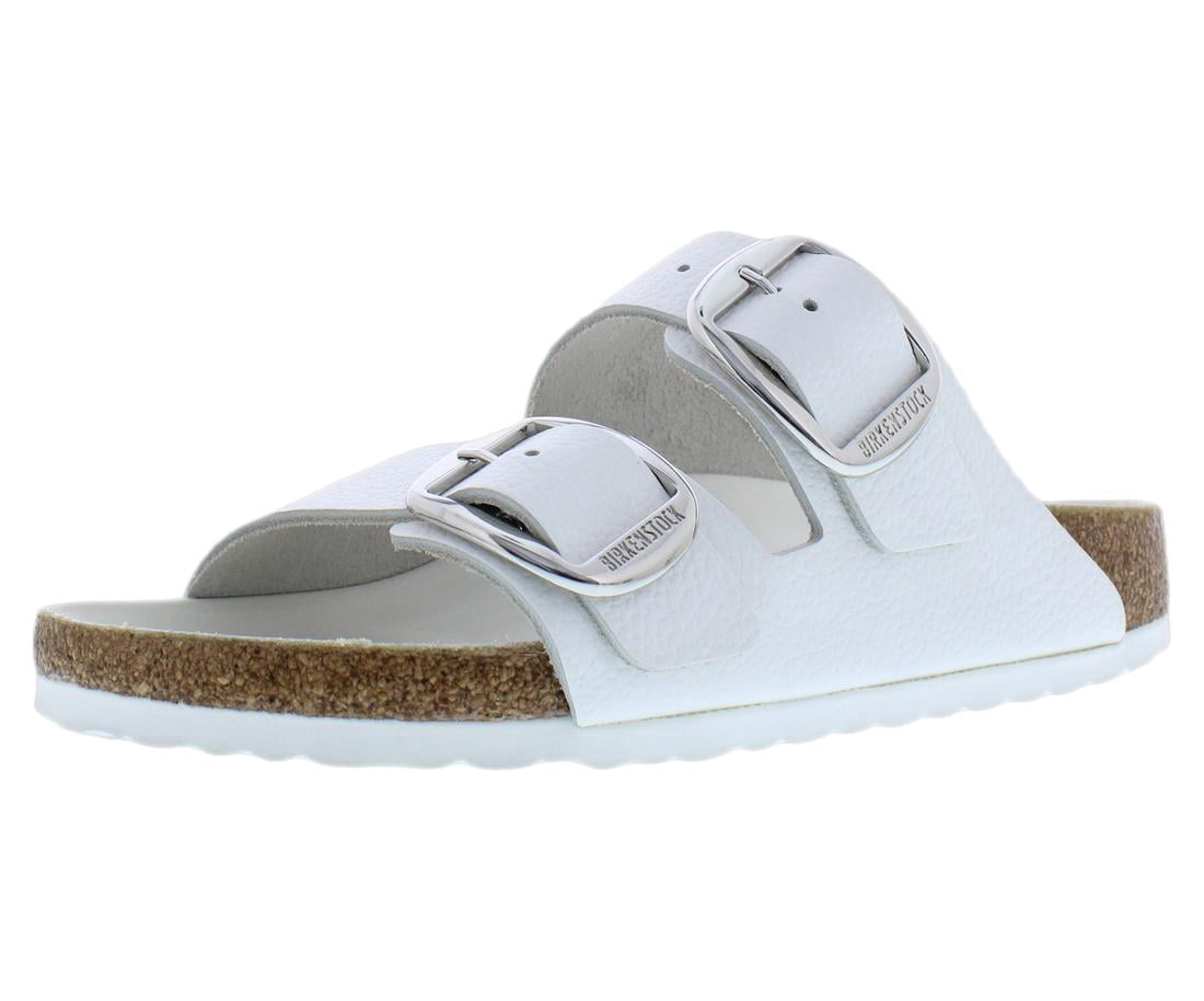 Birkenstock Women's Arizona Big Buckle Sandals 7 Narrow White