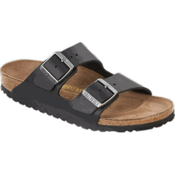 Birkenstock Women's Arizona Birko-Flo Black Sandals - 6-6.5 2A(N) US Women
