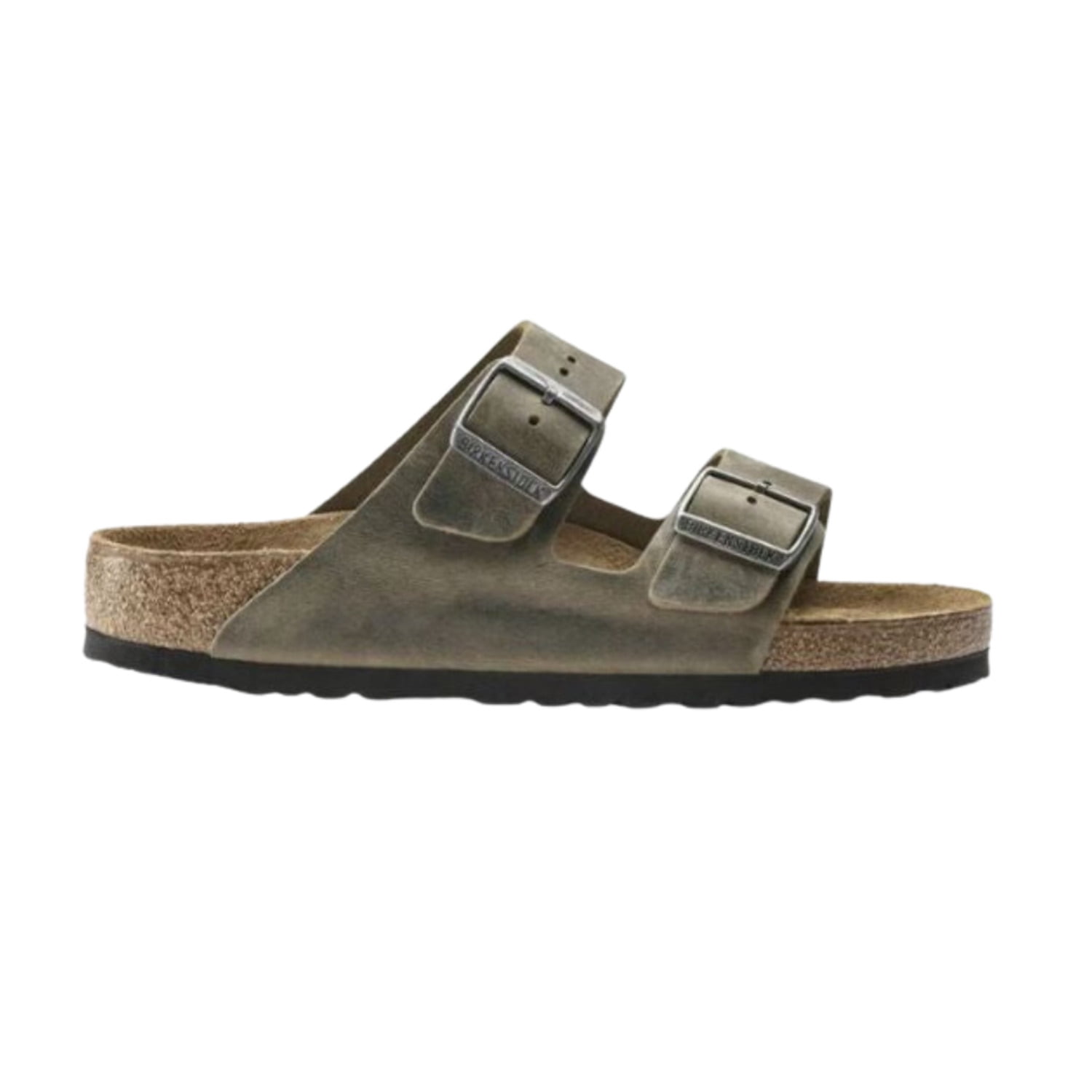 Birkenstock Women's Arizona Leather Sandal, 44, Brown