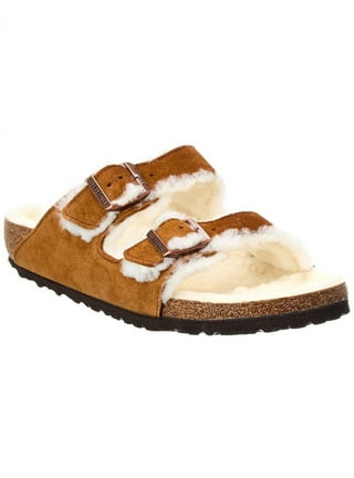Furry birkenstocks walmart hotsell