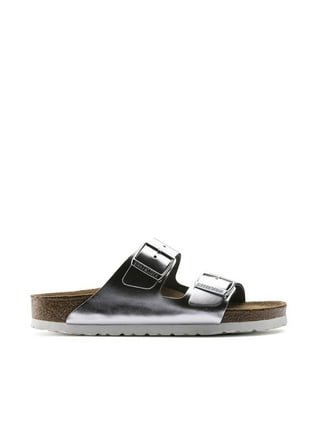 シューズ・サンダルその他 BIRKENSTOCK Woman Flat sandals Silver 1005961 40493-Sandalias-BIRKENSTOCK-