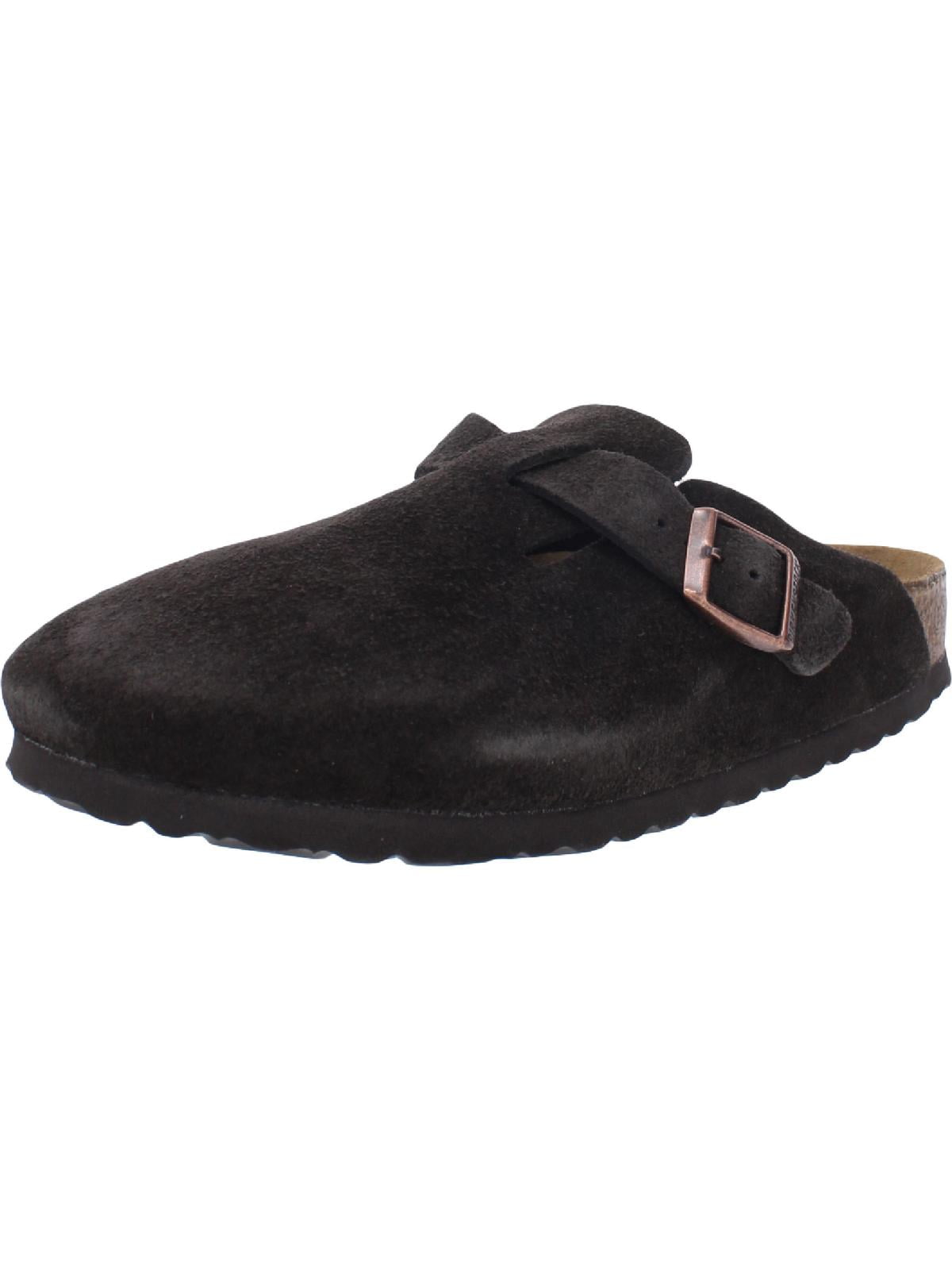 Birkenstock Women's Boston Oiled Leather EVA Single Buckle Clog Shoes
