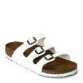 thumbnail image 1 of Birkenstock Women's Florida Soft Footbed Mocha Birkibuc Sandal 40 R (US Women's 9-9.5), 1 of 7