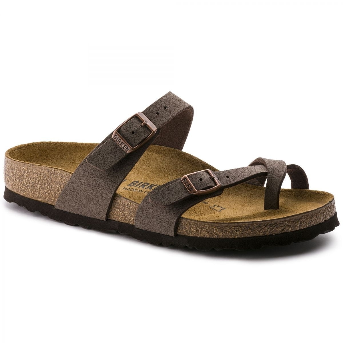Birkenstock Mayari Mocca Unisex Sandals Size 8 Mens/10 Womens, Color: Mocca