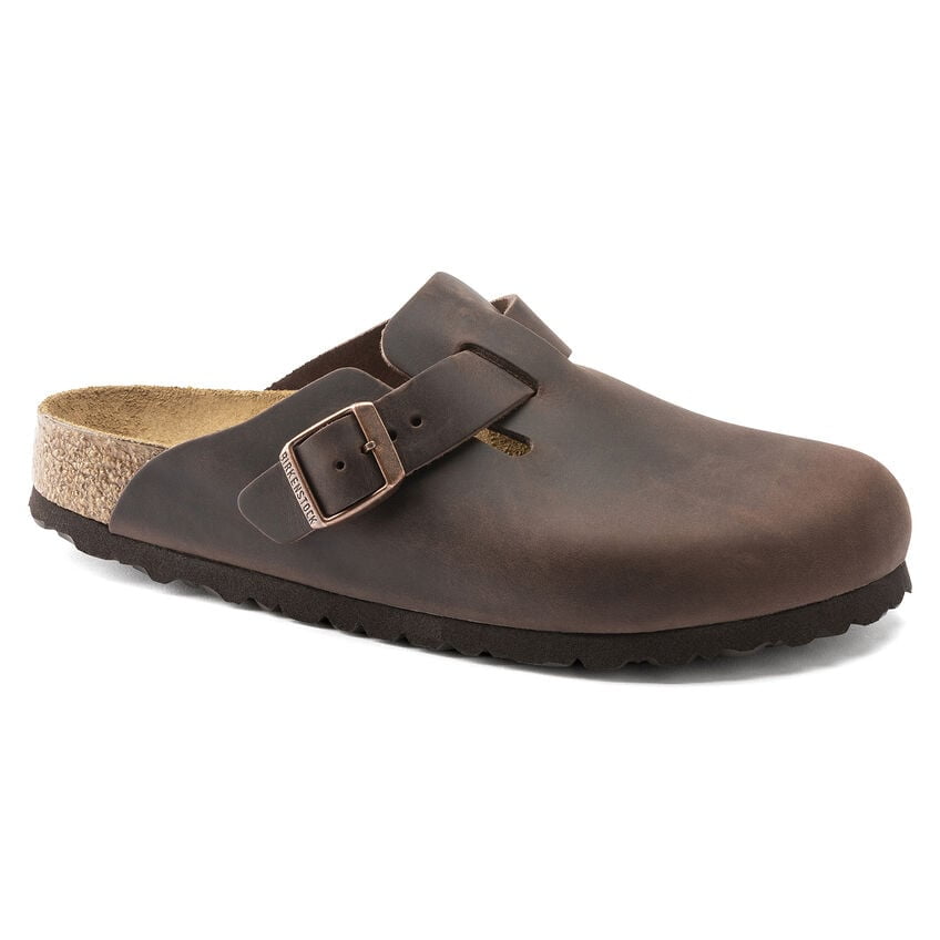 靴 BIRKENSTOCK BOSTON Boston Kids Suede Leather Faded Purple | BIRKENSTOCK