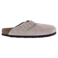 thumbnail image 1 of Birkenstock Womens Boston Suede Slip On Mule Sandals, 1 of 3