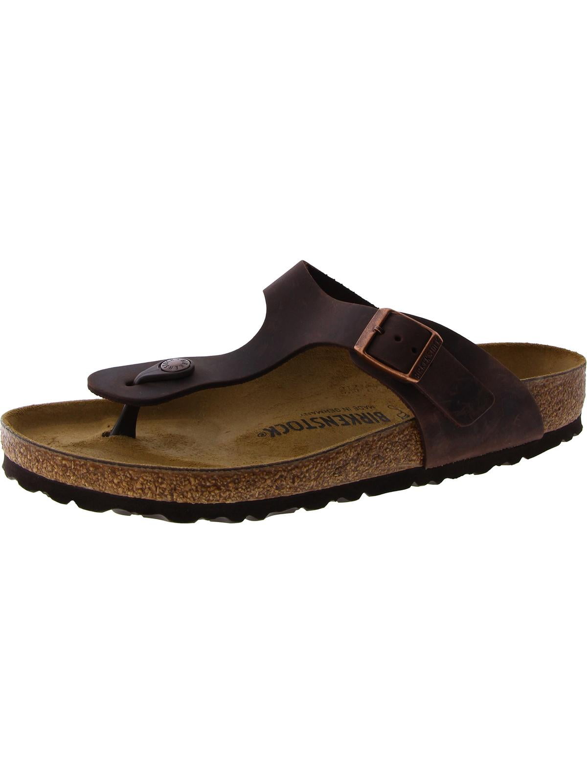 gizeh oiled leather tobacco brown Gizeh Birkenstock Sandals Gizeh Leder Braun Birkenstock Womens Gizeh BS  Leather Flip-Flop Thong Sandals