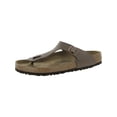 thumbnail image 1 of Birkenstock Womens Gizeh BS Leather Flip-Flop Thong Sandals, 1 of 3