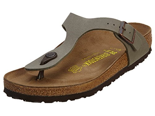 Birkenstock Womens Gizeh Buckle Footbed Sandals