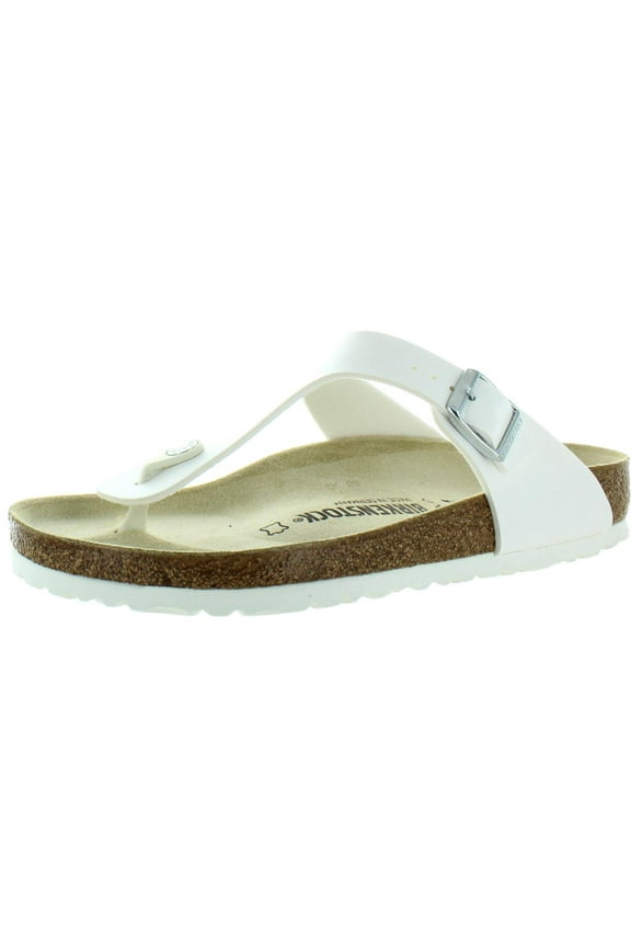 Womens Gizeh Buckle Footbed Sandals