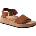 thumbnail image 1 of Birkenstock Womens Glenda Nubuck Pecan 39 N, 1 of 7