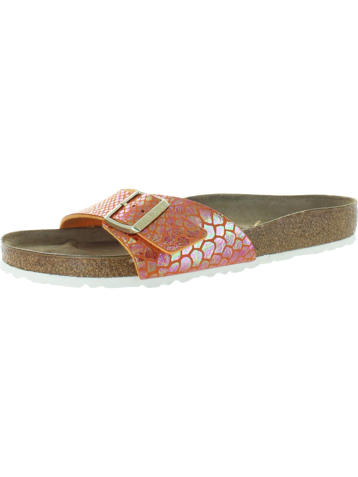Birkenstock shiny snake orange best sale