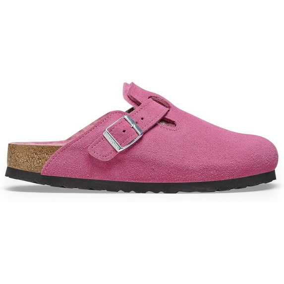 Birkenstock Womens Slip On Fur Mules