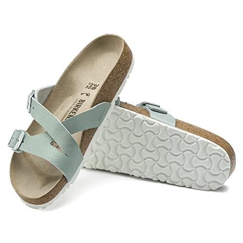 washed metallic rose birkenstock