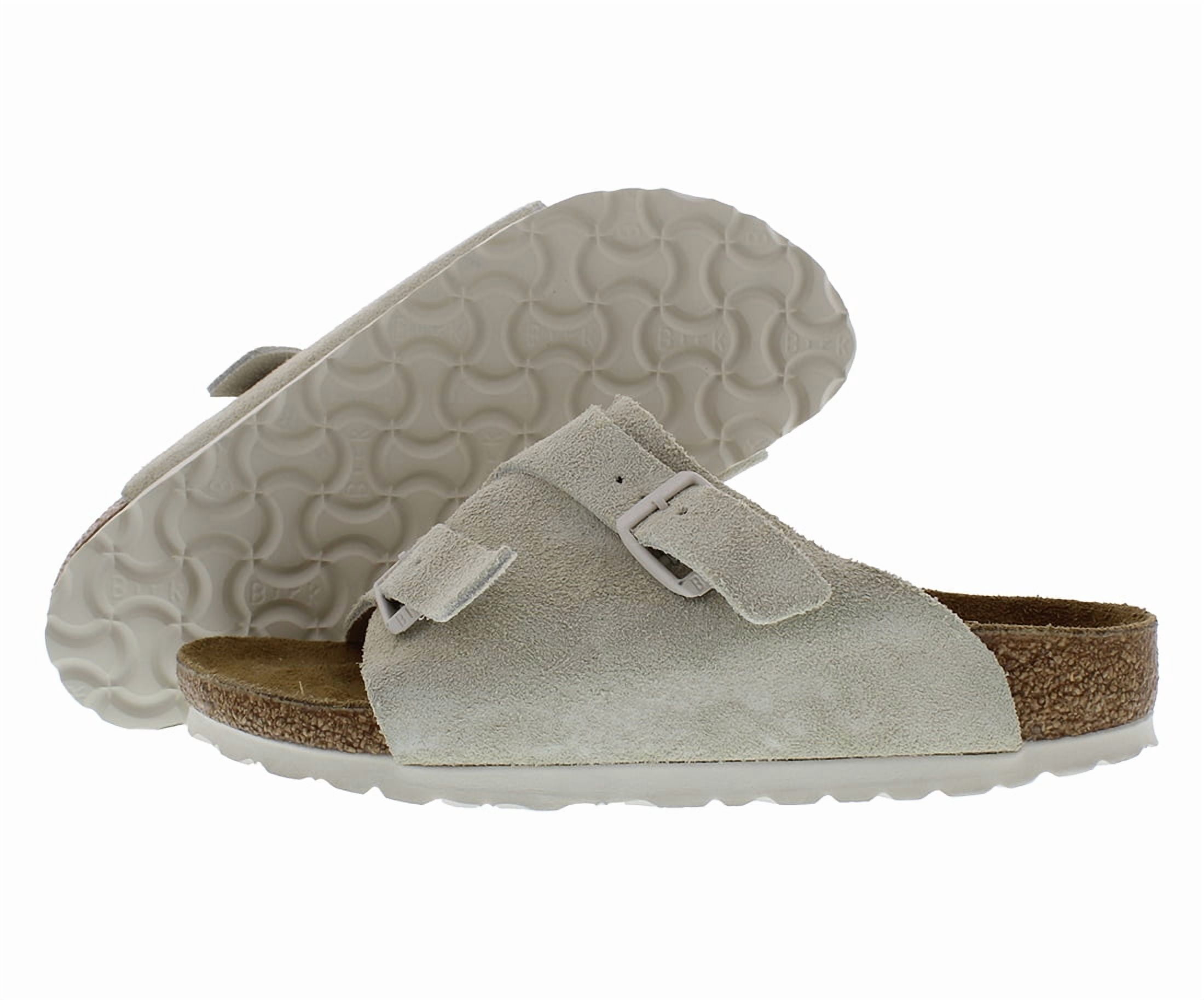 Birkenstock Zurich Narrow Unisex Shoes Size 3, Color: Antique White