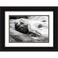 thumbnail image 1 of Birkhofer, Bruno 14x11 Black Ornate Wood Framed with Double Matting Museum Art Print Titled - Whispering Of The River, 1 of 4