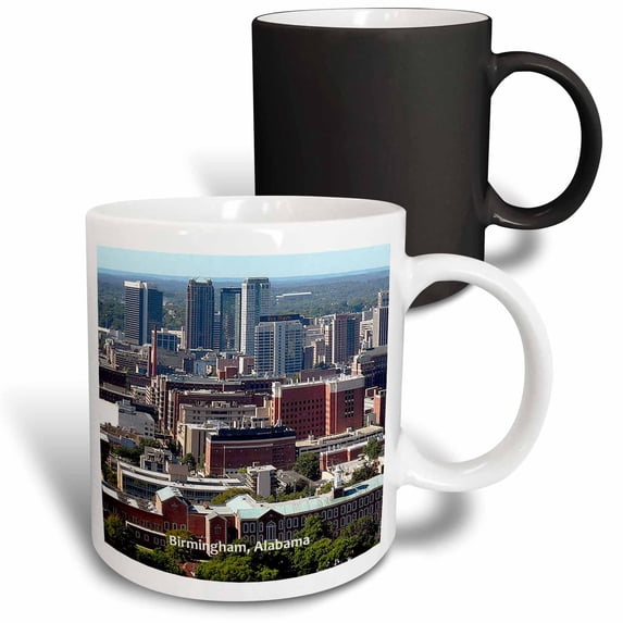 3drose, Birmingham, 11oz Magic Transforming Mug