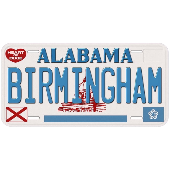 Birmingham AL TAG05 Novelty Car Auto License Plate