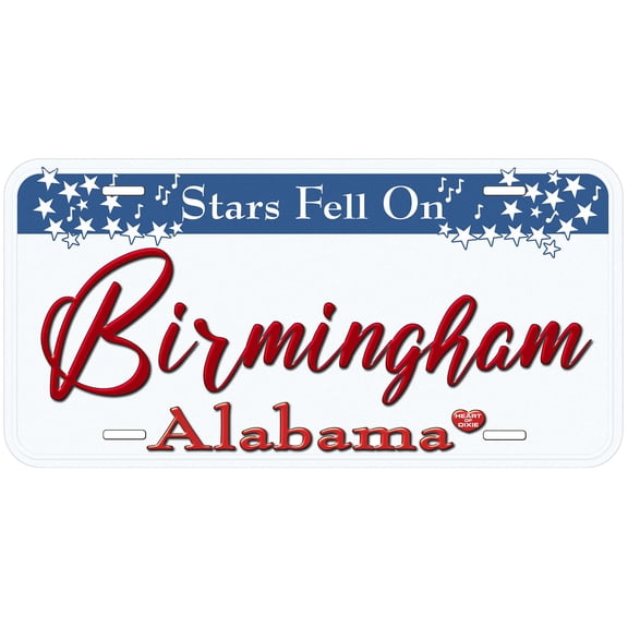 Birmingham AL TAG06 Novelty Car Auto License Plate