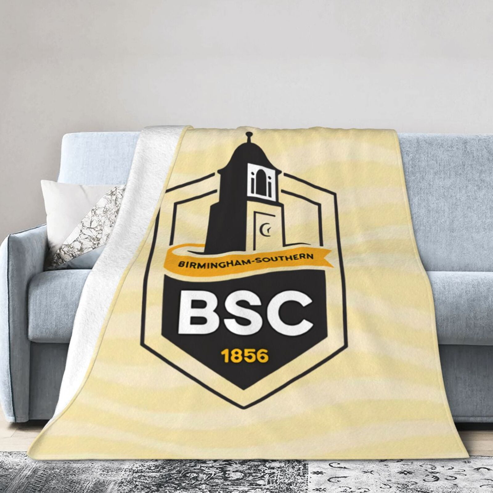 Birmingham-Southern College Ultra-Soft Micro Fleece Blanket Multi-Size ...
