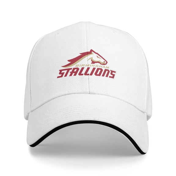 Birmingham Stallions Hat Unisex Casual Baseball Cap