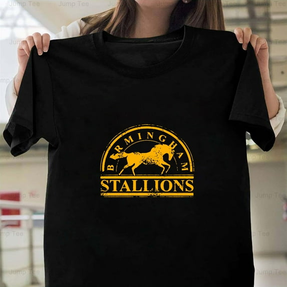 Birmingham Stallions UFL Champions Vintage Retro Football Fan Unisex T-Shirt, up to size 5XL
