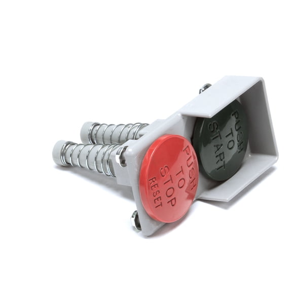 Biro A16226A Green and Red Switch Button Assembly, 9" Height, 6" Width, 5" Length