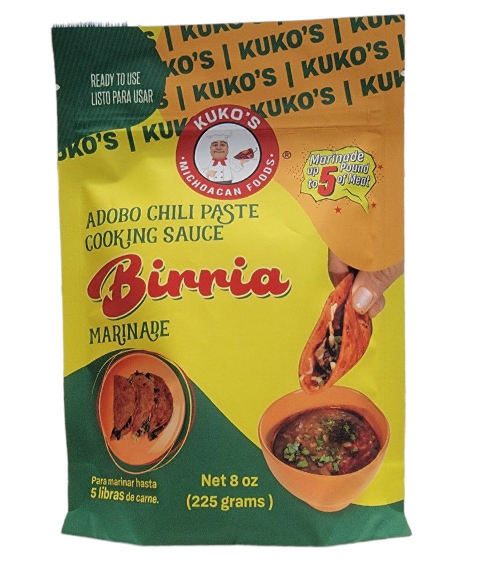 Birria Adobo Marinade Cooking Sauce Chili Paste 8oz
